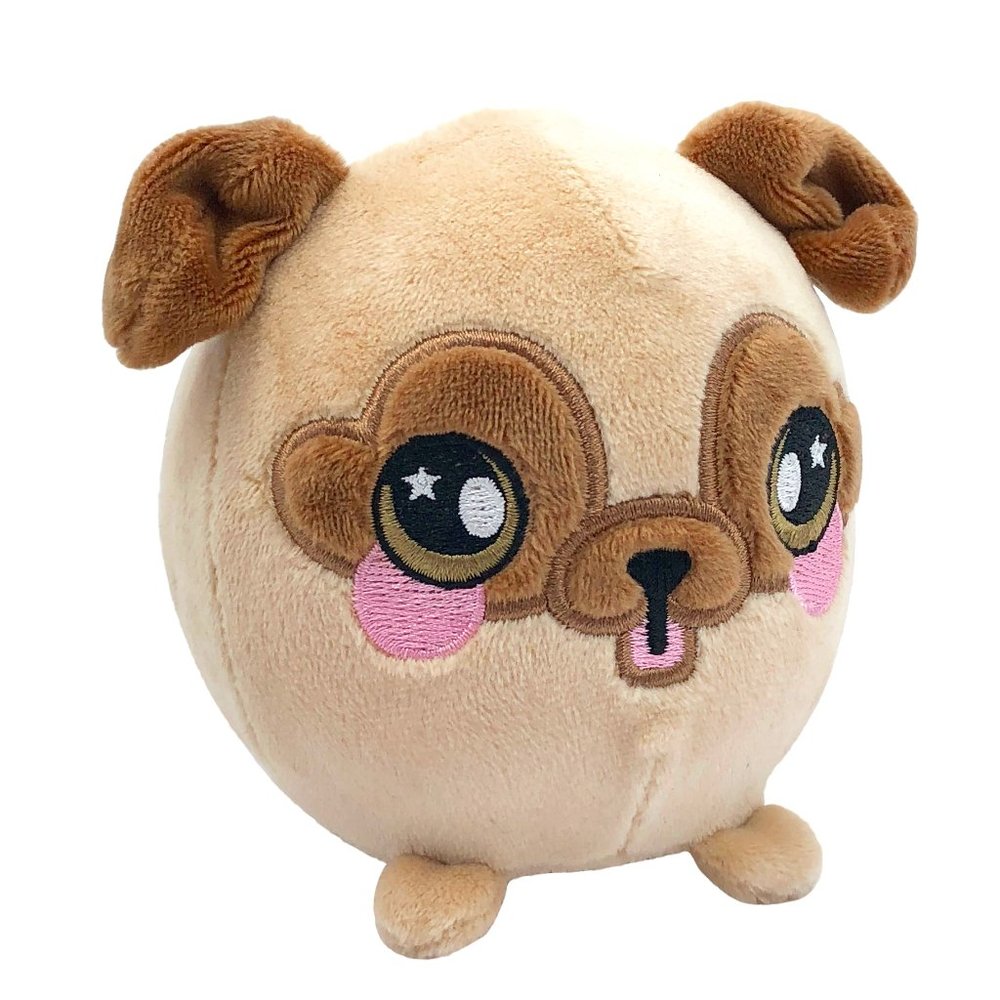 Squeezamals, Bryce Pug, 3.5"